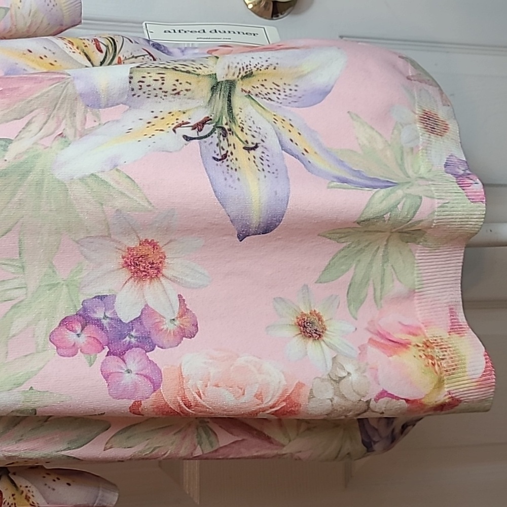 Alfred Dunner Floral Sweater NWT - Picture 5 of 13